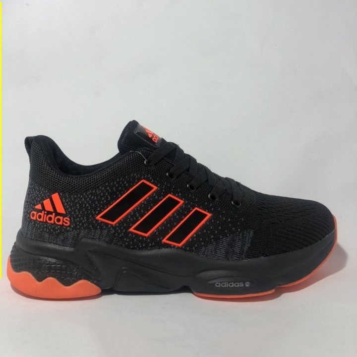 Giày thể thao nam Adidas Falcon màu cam đen 💥 Giày chạy bộ tập gym siêu nhẹ thời trang cao cấp Full Box