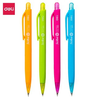 Bút chì kim nhựa 0.5mm DELI màu sắc xinh xắn EU60200