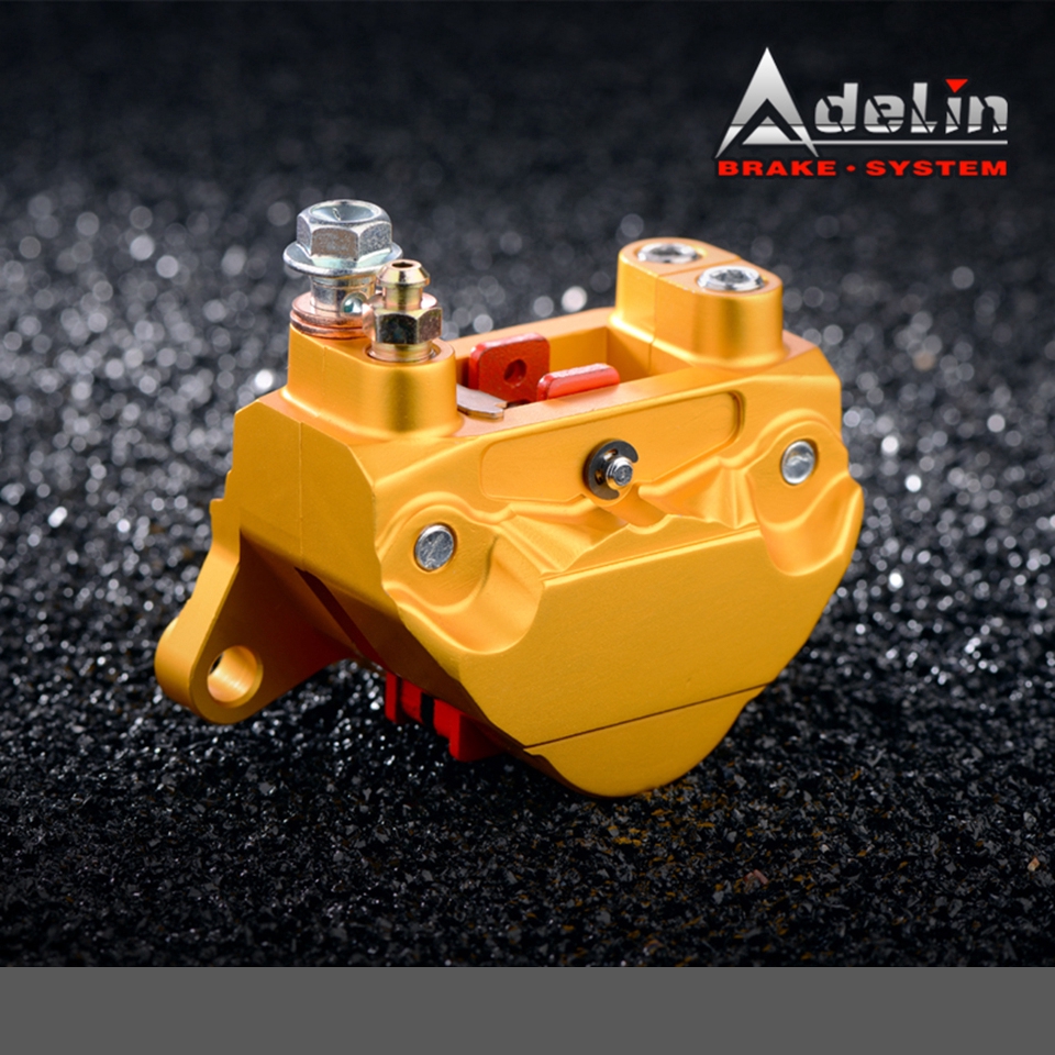 Adelin cnc adl-10 xe máy 32mm x 2 piston bộ kẹp phanh sau bơm 84mm gắn cho bws rs100 gtr m3
