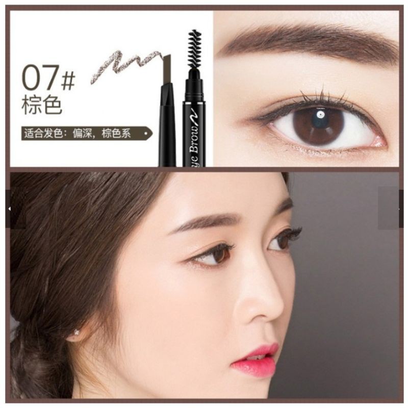 Bút kẻ mày 2 đầu Lamila không thấm mồ hôi