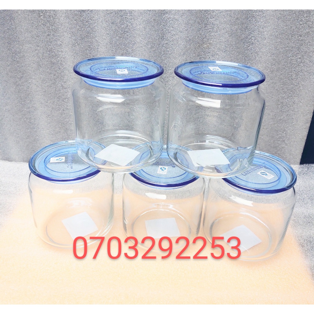 combo 5 hũ thủy tinh Luminarc 500ml