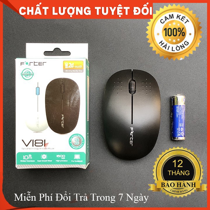 Chuột máy tính không dây Forter V181 với USB 2.0 chính hãng ARIGATO chất lượng cao bảo hành 12 tháng | WebRaoVat - webraovat.net.vn