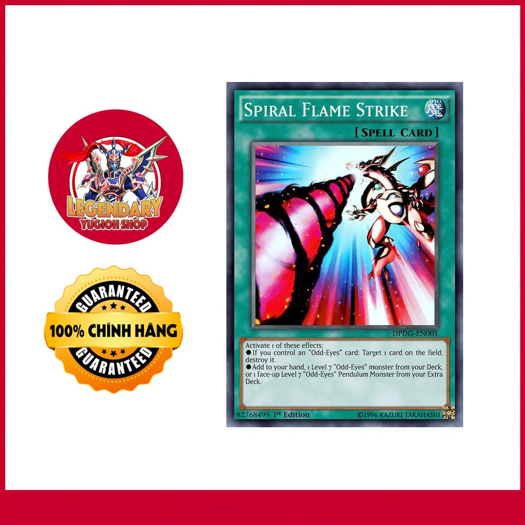 [EN-JP][Thẻ Bài Yugioh Chính Hãng] Spiral Flame Strike