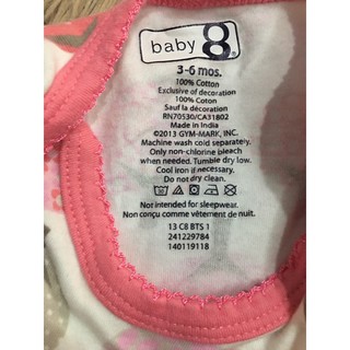Body bé Gái size 3-6m