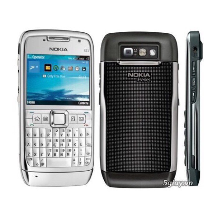 (CHUYÊN GIÁ SỈ) (CHUYÊN SỈ LẺ) (MÁY ZIN ĐẸP) ĐIỆN THOẠI NOKIA E71 - CÓ PIN, SẠC (GIÁ RẺ) (SIÊU RẺ)