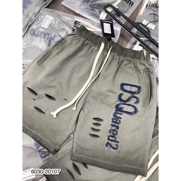 Quần Ngố Nam Ami Chữ Thêu Cao Cấp - Quần Ngố Nam DSQ Vải Cotton Chữ Thêu