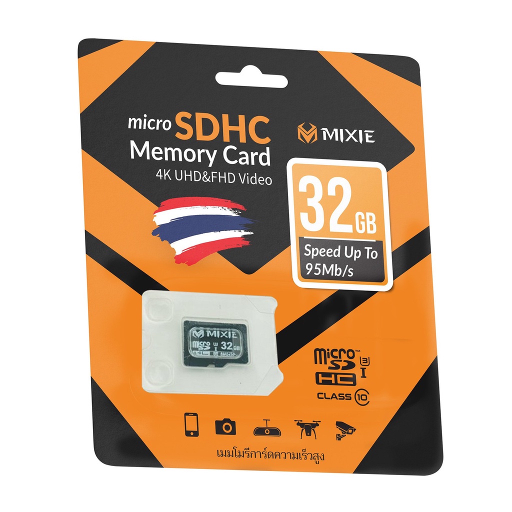 COMBO 5 THẺ NHỚ MIXIE 32GB U3 MICRO TF TỐC ĐỘ GHI 70M/S