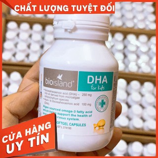 DHA BioIsland 60 Viên Úc date 2022 cho bé từ 6 tháng trở lên