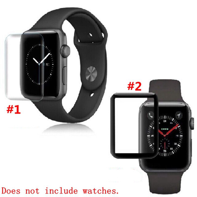 Apple Watch 1/2/3/4 3D 9H Tempered Glass