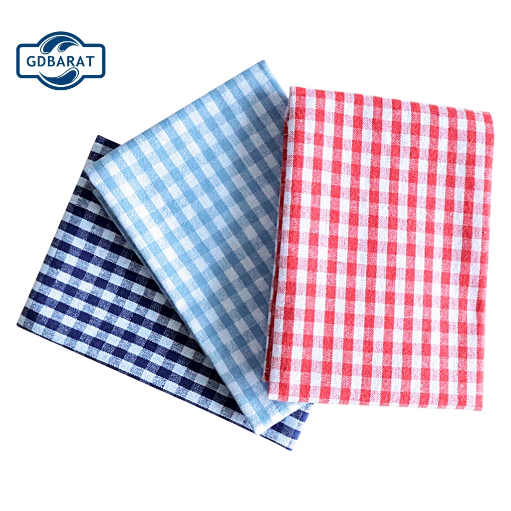 [NYCA Stock] Khăn Lau Bếp / Phòng Ăn Họa Tiết Kẻ Sọc Thanh Lịch