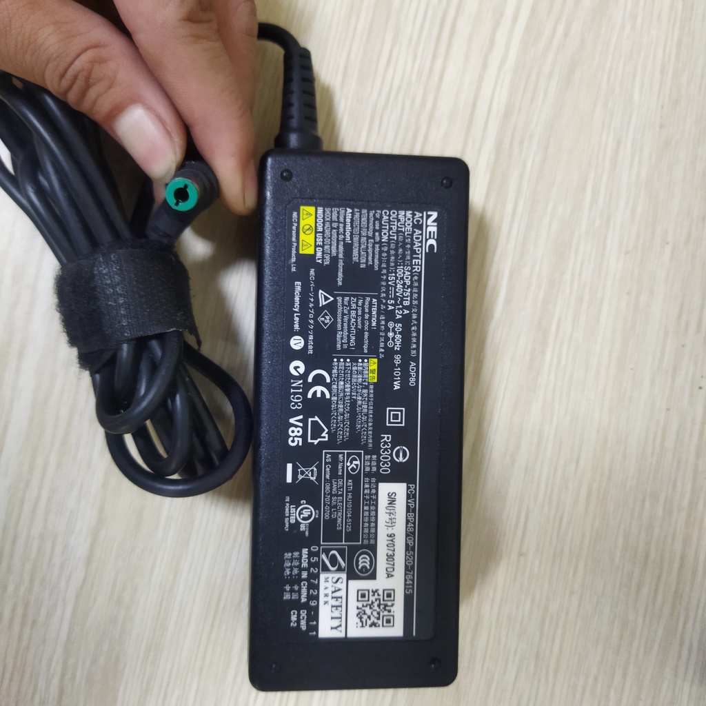 Adaptor Sạc chon Laptop TOSHIBA 15V-5A- 15V-4A- 15V-3A