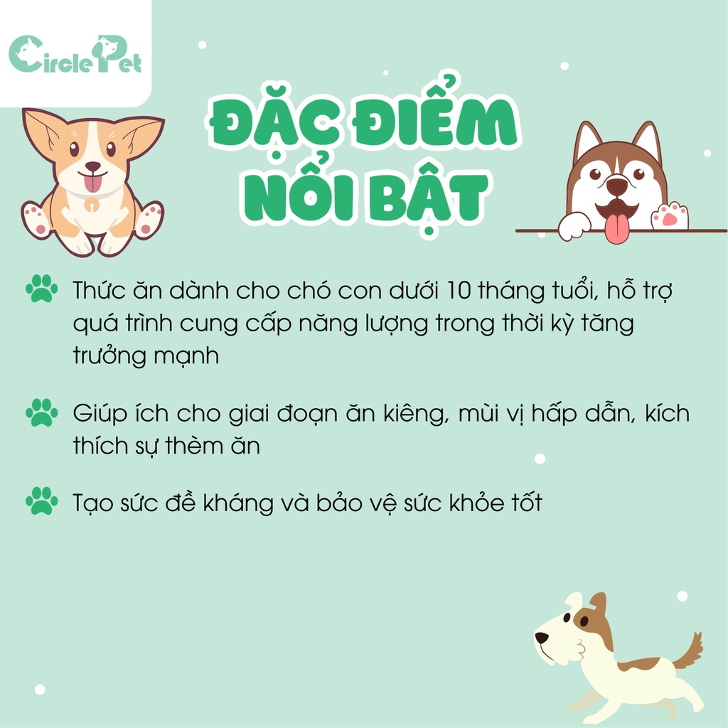 Pate Cho Chó Con Royal Canin Mini Puppy Thành Phần Tự Nhiên Giúp Tăng Cường Sức Đề Kháng 85g- Circle Pet