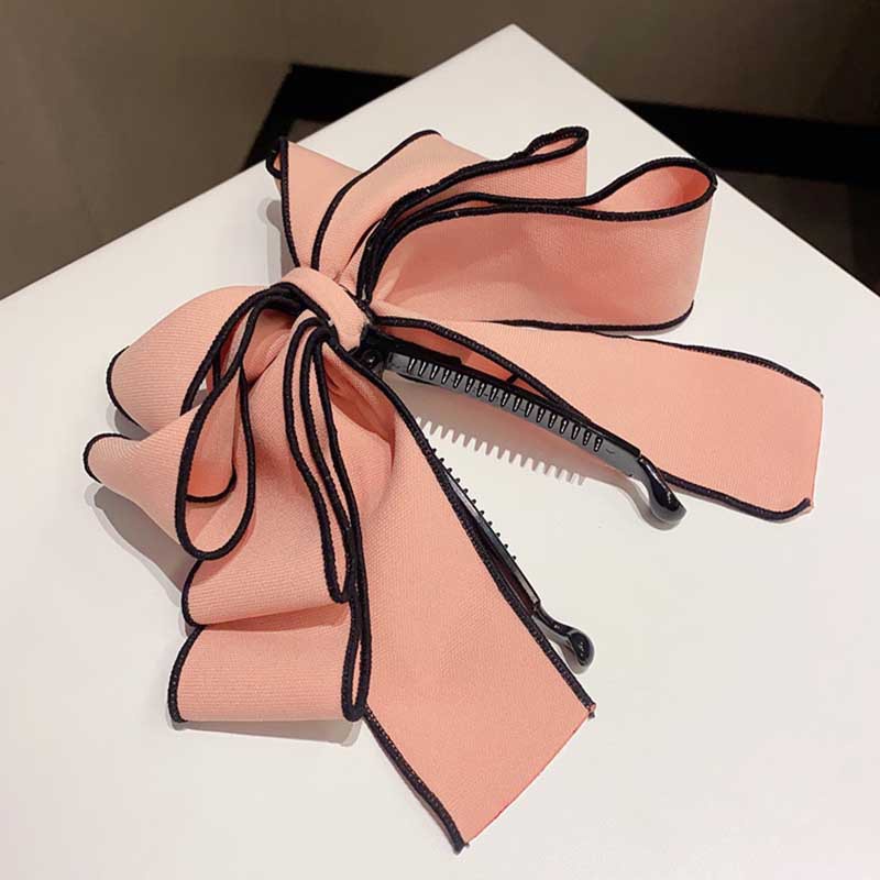 Kẹp Tóc Hình Nơ Cỡ Lớn Thời Trang Mùa Hè Xinh Xắn Cho Nữ