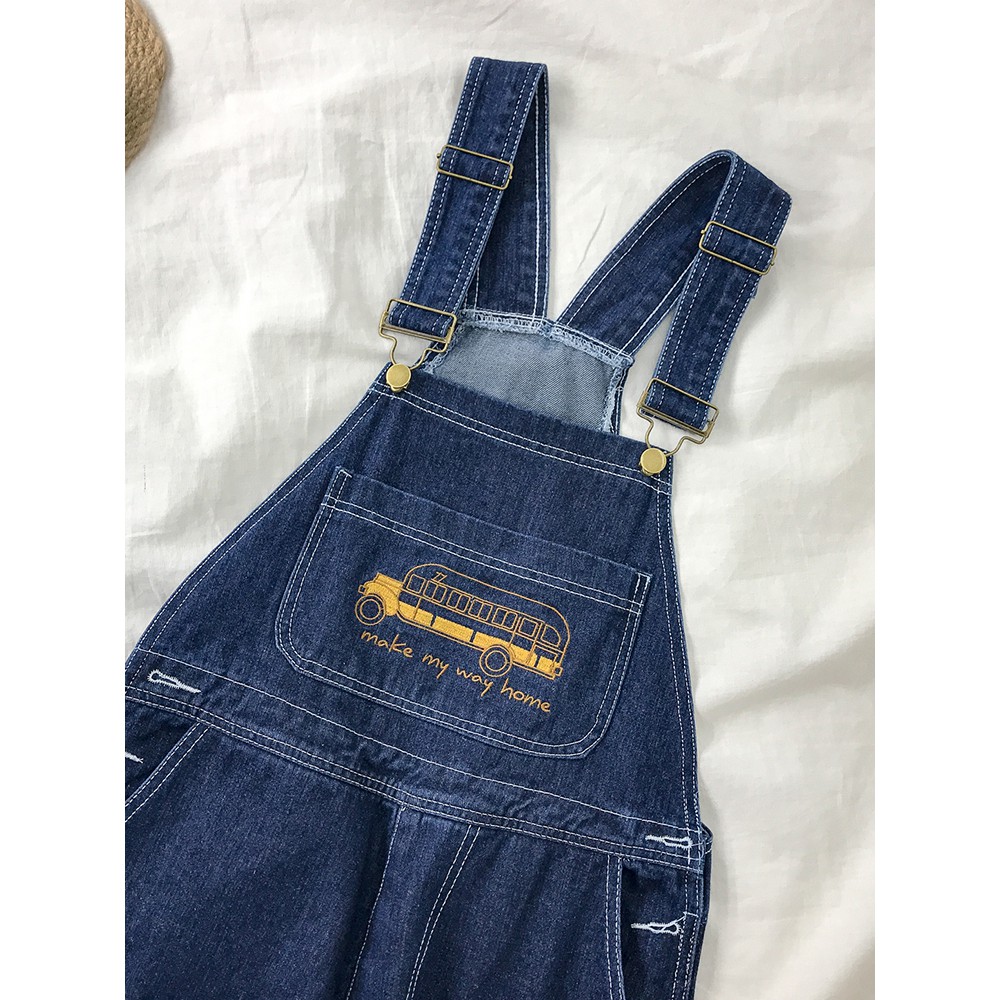 Yếm Bò Màu Đậm Oversize Nam Nữ | BigBuy360 - bigbuy360.vn