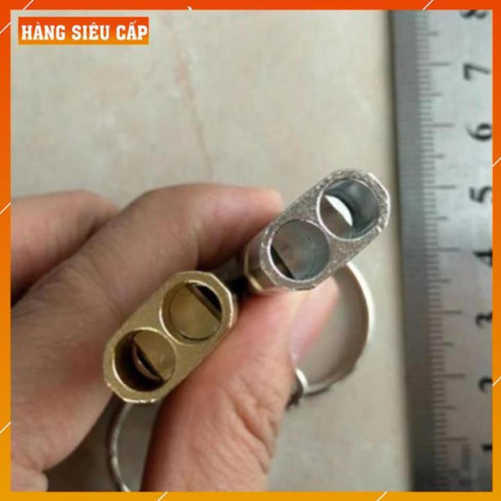 [FreeShip – hàng Auth]  Còi Đa Năng - Còi Sinh Tồn Ống Kép Móc Khóa Kim Loại | BigBuy360 - bigbuy360.vn