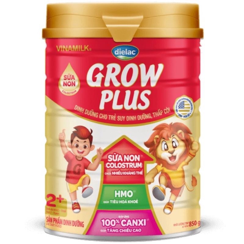 Sữa Growplus 1+ và 2+ 850g(Vinamilk)