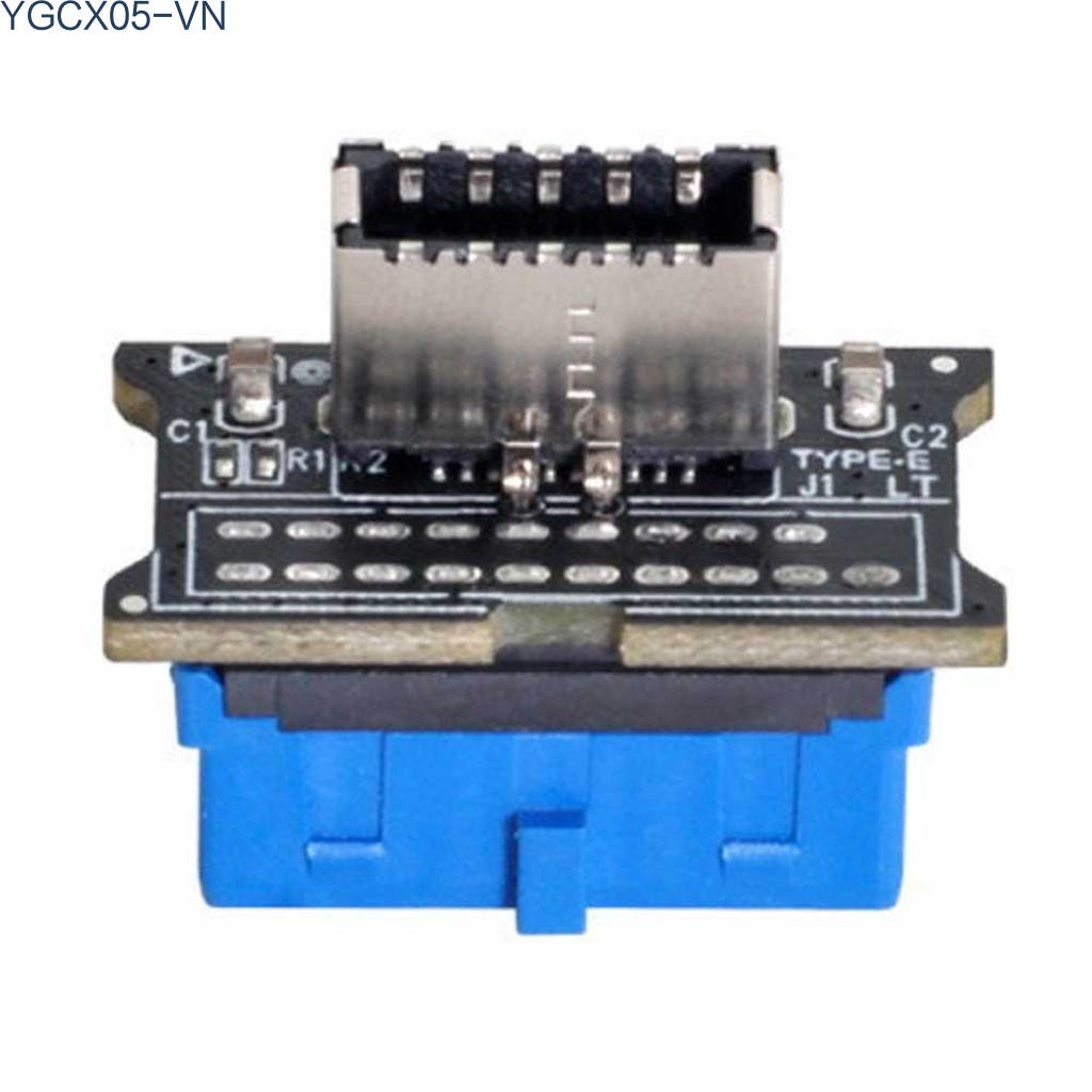 Bảng Mạch Chuyển Đổi Usb 3.0 Từ 19pin Sang 3.1 Type-E 20 Sang 19pin Thẻ