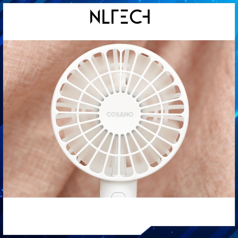 Quạt sạc mini Cosano CF002 Trắng