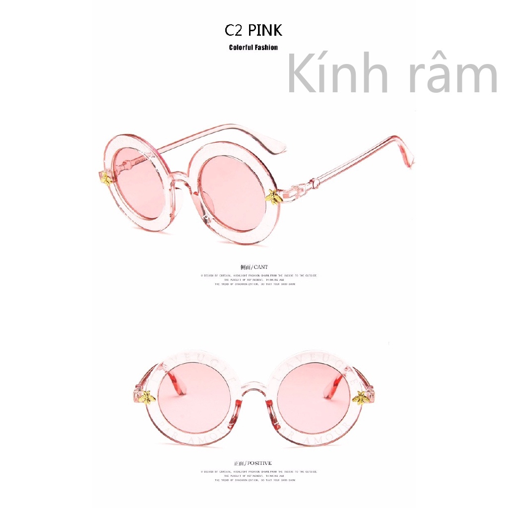 Kính mát phong cách retro thời trang