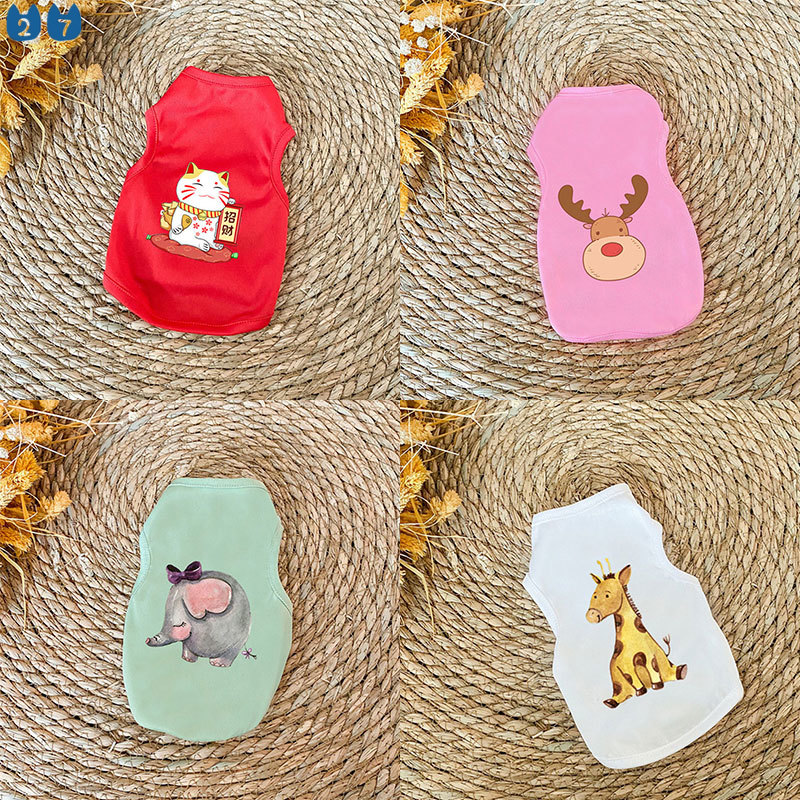 Áo Thun 27Pets In Hình Ngộ Nghĩnh Cho Thú Cưng