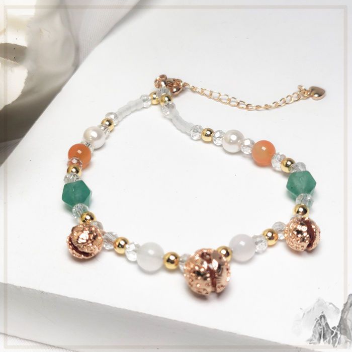 Lắc Chân Hai Lớp Phong Cách Hanfu Trung Hoa Cổ Điển Thời Trang