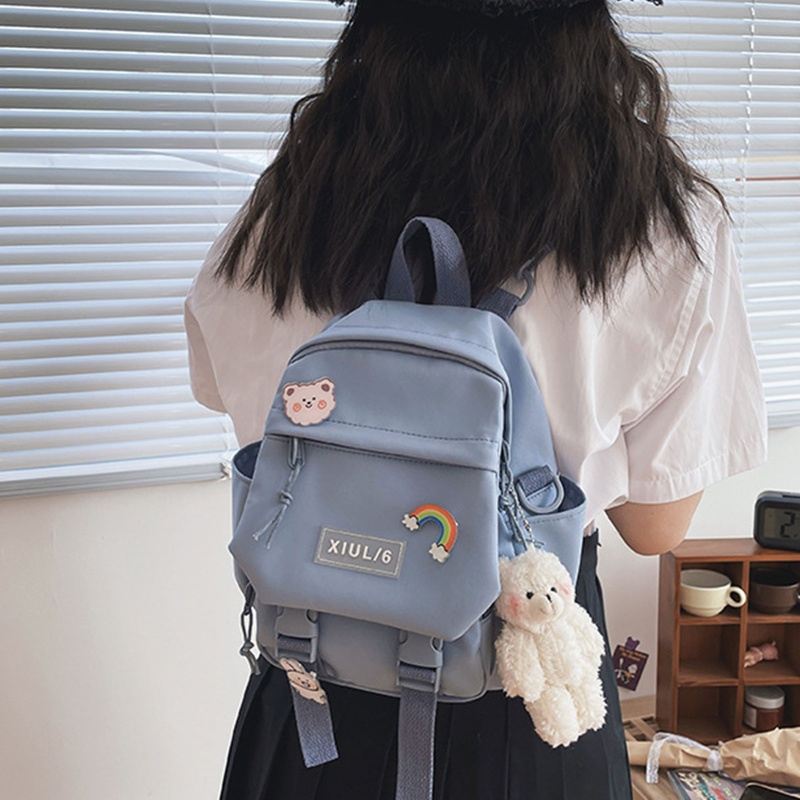 Ba Lô Nylon Thời Trang Cho Nữ