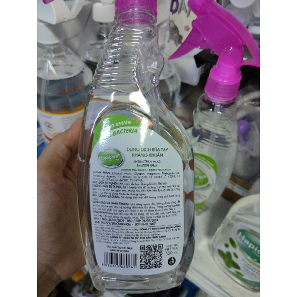kháng khuẩn HAPICARE 500ml [DDML500026] SHIP HỎA TỐC | BigBuy360 - bigbuy360.vn
