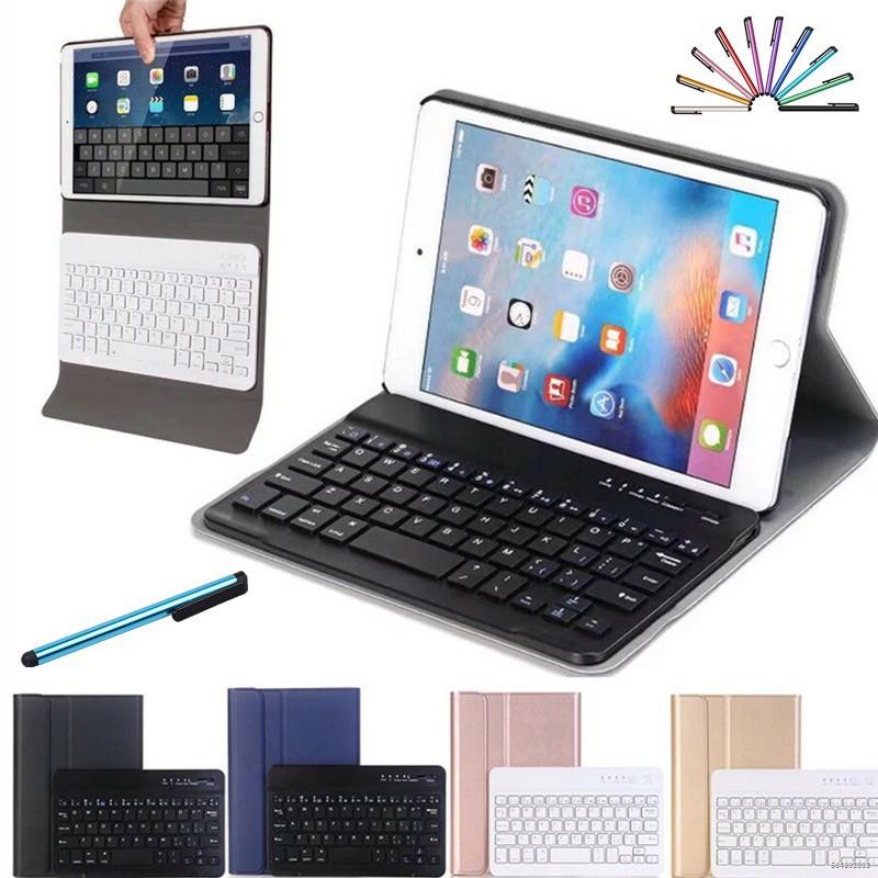 ✁For iPad Mini 1 2 3 Wireless Bluetooth Keyboard + Flip PU Leather Stand Shockproof Smart Case Cover