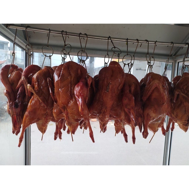 Móc treo vịt, gà, ba chỉ, chân giò cho các loại lu quay