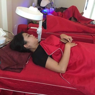 Bộ chăn ga trải giường spa