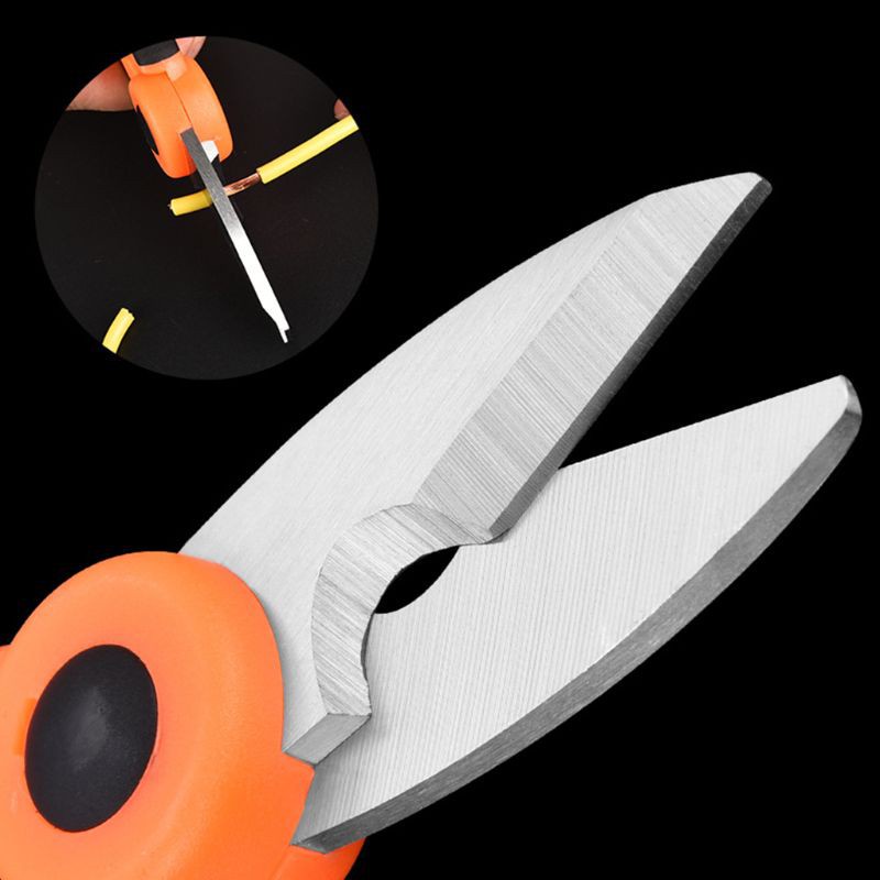 2/1 High Carbon Steel Scissors Household Shears Tools Electrician Scissors Tools