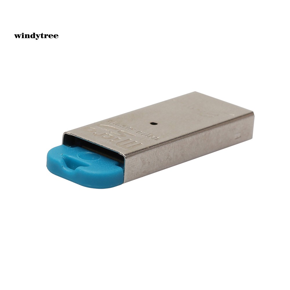 【WDTE】Portable Metal USB 2.0 Memory Card Reader High Speed Adapter for TF Card