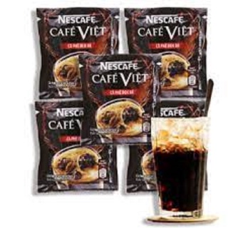 10 gói nescafe việt đen đá x 16g