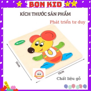 [GHÉP HÌNH] combo 10 tranh ghép 3D gỗ