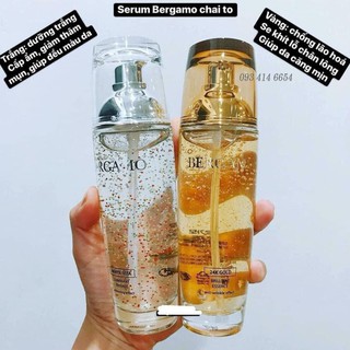 Tinh Chất Dưỡng Da Bergamo Vàng Bergamo 24K Brilliant 110mL (Chai to)