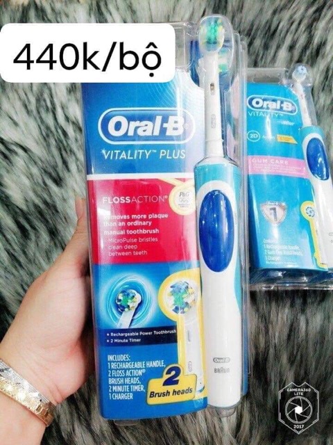 ✈️✈️ BÀN CHẢI ĐÁNH RĂNG ĐIỆN Oral-B - Hàng của ĐỨC - Cho ngươi lớn và trẻ em 3 Tuổi trở lên