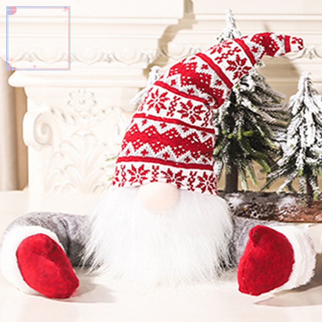 (DOV) Búp Bê Trang Trí Cây Thông Noel Không Mặt Dễ Chăm Sóc