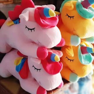 Ngựa pony nhồi bông ngựa unicorn size to nhất ảnh thật