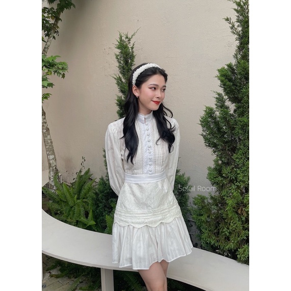 Váy trắng dáng đuôi cá hack eo tôn dáng CINDY DRESS | BigBuy360 - bigbuy360.vn