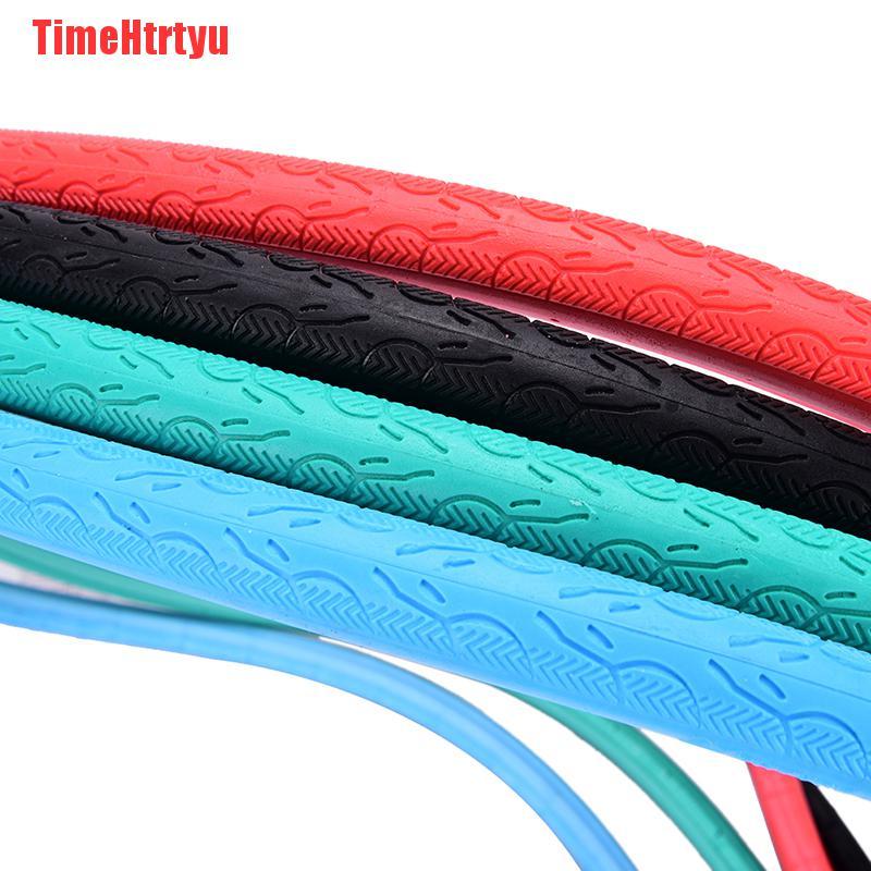 TimeHtrtyu 1 Pcs Fixed Gear Solid Tires Inflation Free Never Flat Bicycle Tires 700C x 23C