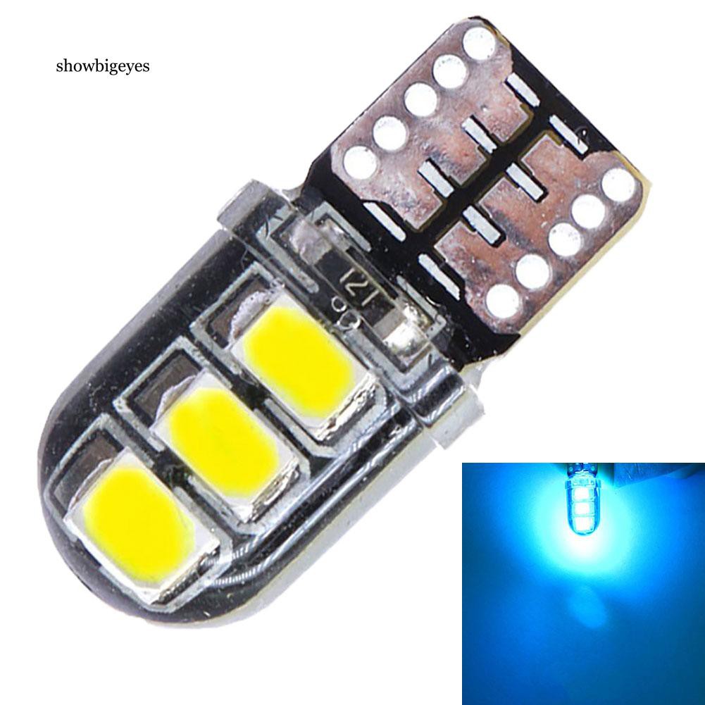Đèn LED xe hơi 6 bóng T10 W5W SMD2835 chống thấm nước siêu bền