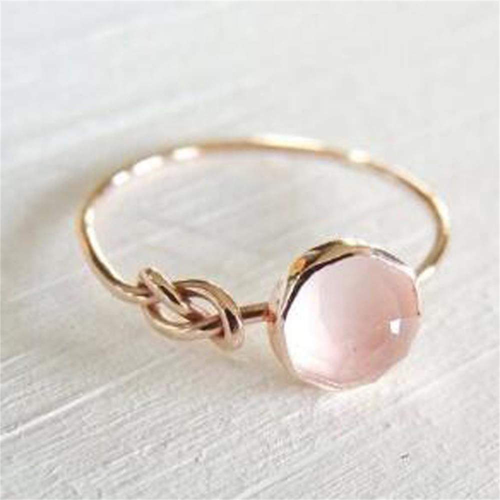 Nhẫn Đính Đá Opal Thời Trang Cho Nữ