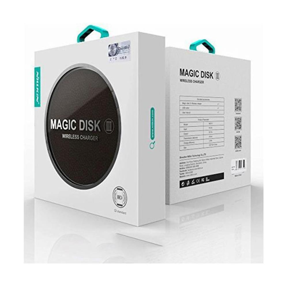[BH 1 ĐỔI 1] Đế sạc không dây hỗ trợ sạc nhanh chính hãng Nillkin Magic Disk III thế hệ thứ 3 đạt chuẩn MFI của Apple