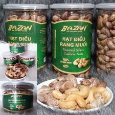 Hạt điều rang muối Bazan - hộp 300gr