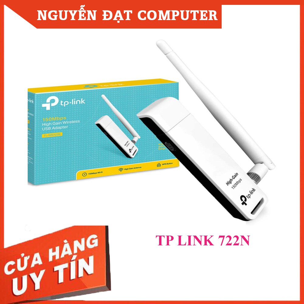 Usb Thu WiFi Tplink 725N/ 722N 150Mbps.