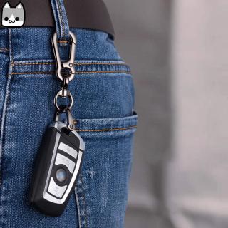 Metal Key Ring Holder Horseshoe Car Keychain Multi-function Keyring