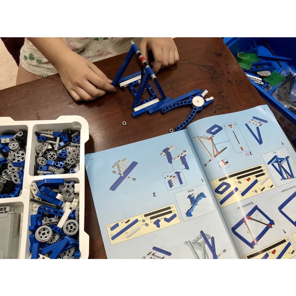 Lego lắp ráp 80 mô hình kỹ thuật có động cơ DIY BanBao 6932