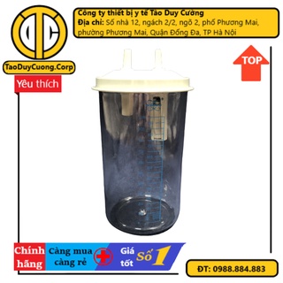Bình hút đựng dịch 1000ml cho các loại máy hút dịch