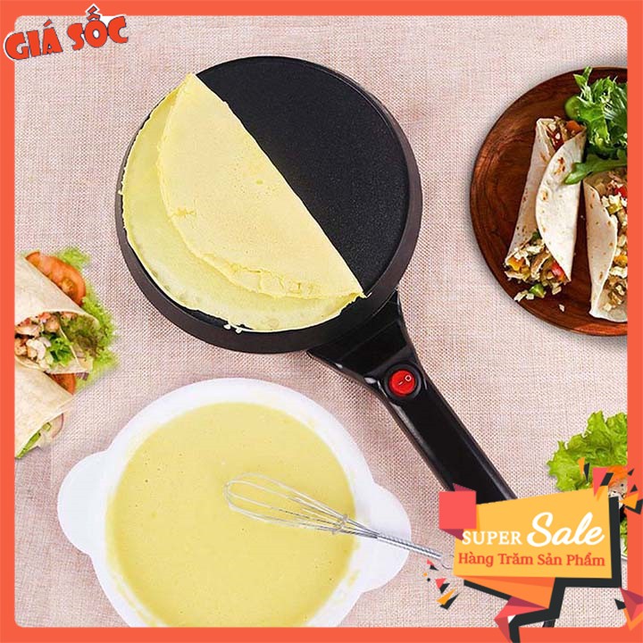 Chảo điện làm bánh cuốn, bánh tráng, bánh crepe