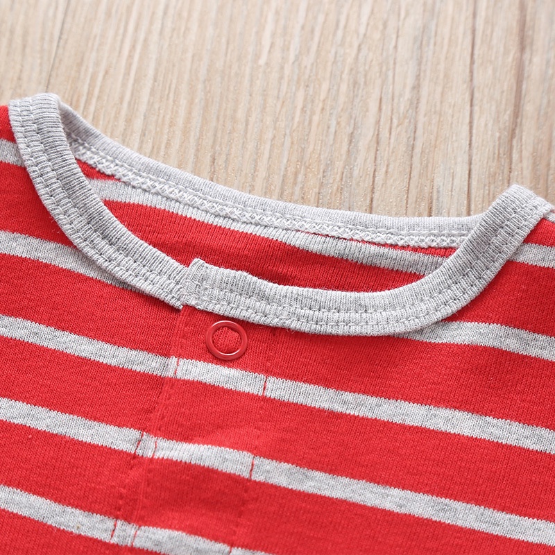 Body Tay Ngắn In Hoạt Hình Cho Bé Trai Sơ Sinh 0-24 Tháng,Bodysuit Liền Thân Áo Liền Quần Cho Bé